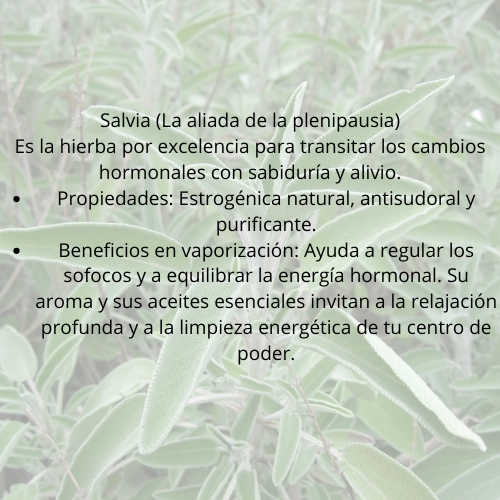 Vaporización ritual suelo sagrado (suelo pélvico )